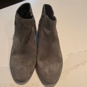 Sam Edelman grey suede bootie